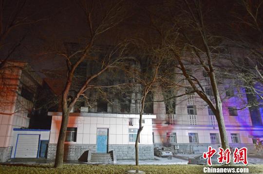 事发地——中北大学国防科技重点实验室。　武俊杰 摄